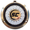 Shadow-Caster Led Lighting Great White Single Color Underwater Light - 16 LEDs - Bronze SCR-16-GW-BZ-10